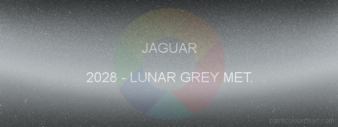 Jaguar paint 2028 Lunar Grey Met.