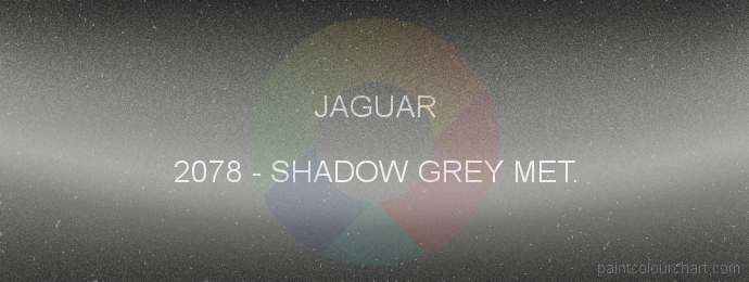 Jaguar paint 2078 Shadow Grey Met.