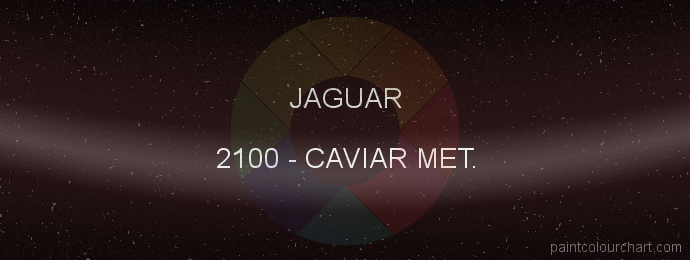 Jaguar paint 2100 Caviar Met.