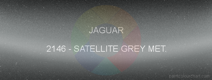 Jaguar paint 2146 Satellite Grey Met.