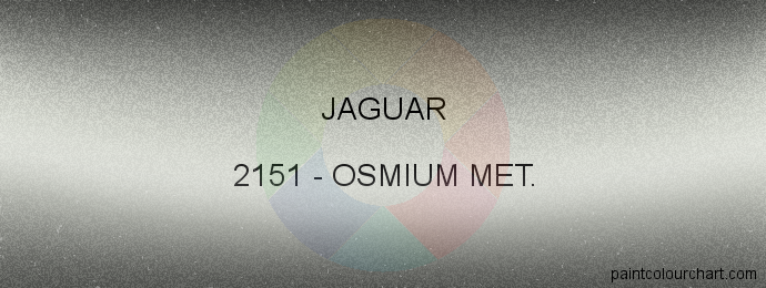 Jaguar paint 2151 Osmium Met.