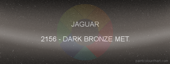 Jaguar paint 2156 Dark Bronze Met.