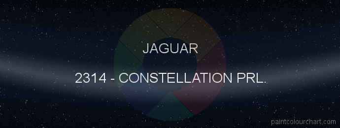 Jaguar paint 2314 Constellation Prl.