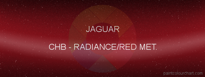 Jaguar paint CHB Radiance/red Met.