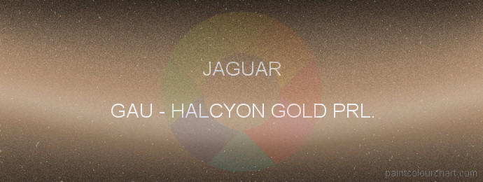 Jaguar paint GAU Halcyon Gold Prl.