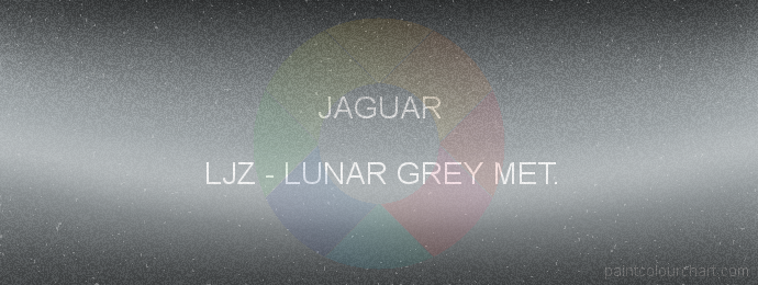 Jaguar paint LJZ Lunar Grey Met.