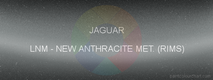 Jaguar paint LNM New Anthracite Met. (rims)