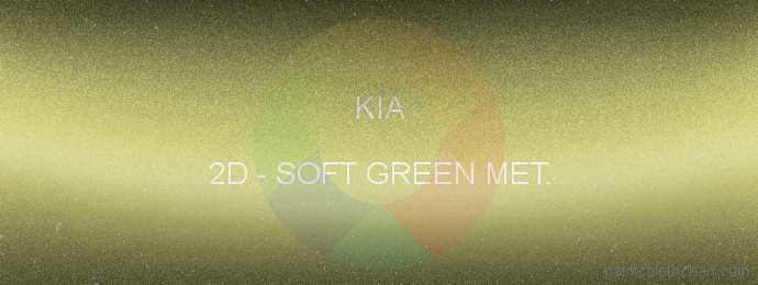 Kia paint 2D Soft Green Met.