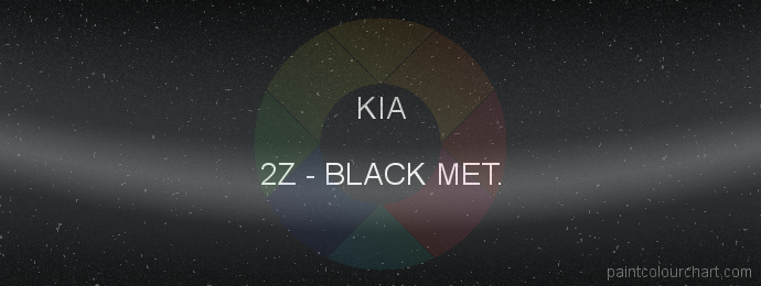 Kia paint 2Z Black Met.