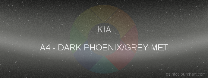 Kia paint A4 Dark Phoenix/grey Met.