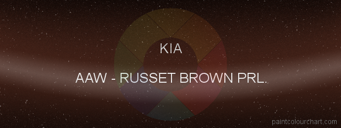 Kia paint AAW Russet Brown Prl.