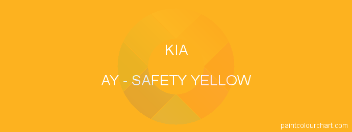 Kia paint AY Safety Yellow