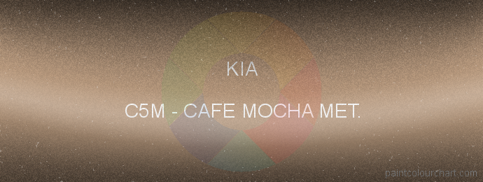 Kia paint C5M Cafe Mocha Met.
