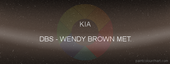 Kia paint DBS Wendy Brown Met.