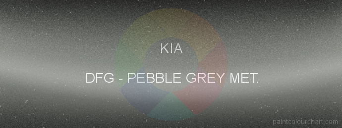 Kia paint DFG Pebble Grey Met.