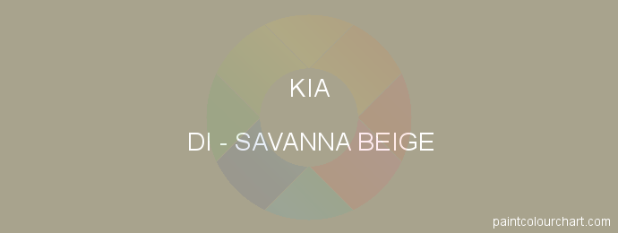 Kia paint DI Savanna Beige