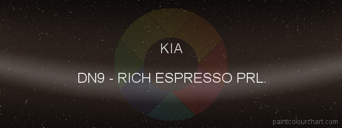 Kia paint DN9 Rich Espresso Prl.