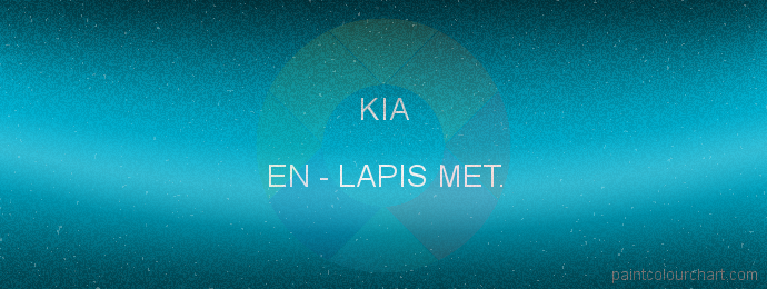 Kia paint EN Lapis Met.