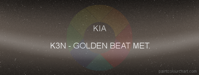 Kia paint K3N Golden Beat Met.