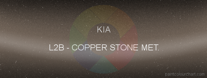 Kia paint L2B Copper Stone Met.