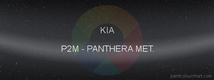 Kia paint P2M Panthera Met.