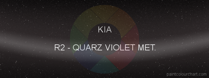 Kia paint R2 Quarz Violet Met.