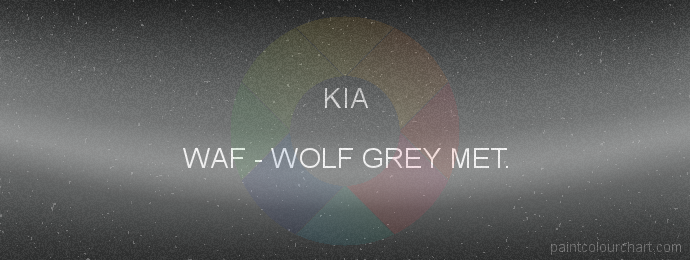 Kia paint WAF Wolf Grey Met.
