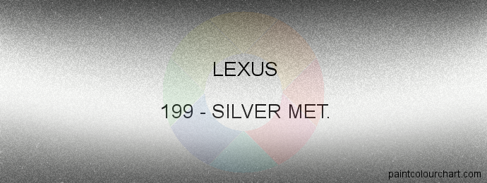 Lexus paint 199 Silver Met.