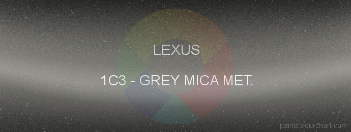 Lexus paint 1C3 Grey Mica Met.