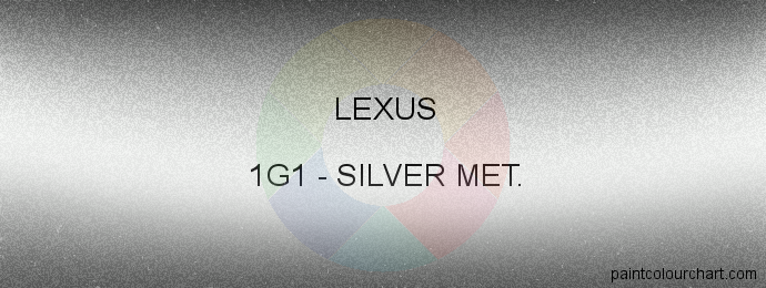 Lexus paint 1G1 Silver Met.