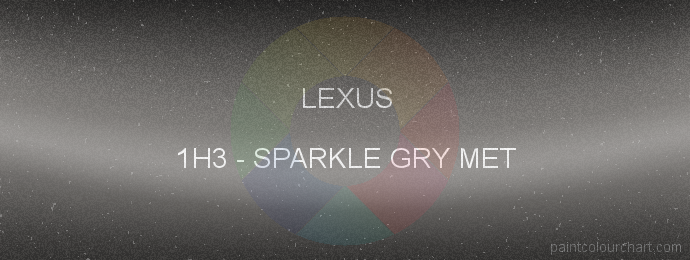 Lexus paint 1H3 Sparkle Gry Met
