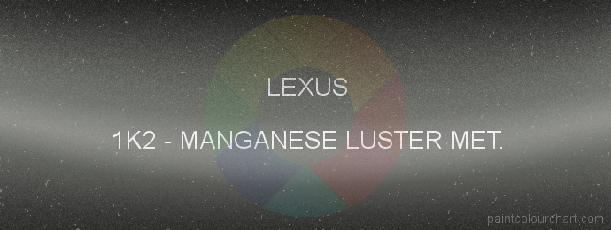 Lexus paint 1K2 Manganese Luster Met.