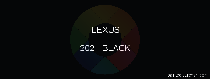 Lexus paint 202 Black