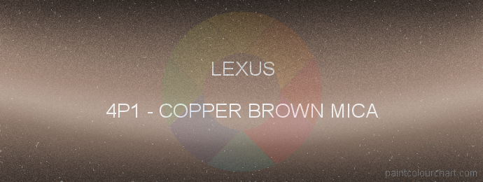 Lexus paint 4P1 Copper Brown Mica