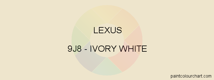 Lexus paint 9J8 Ivory White