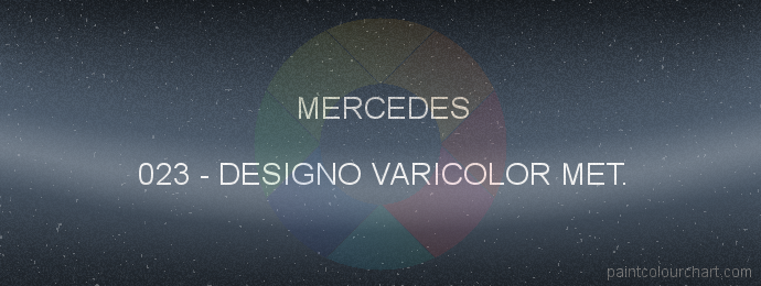 Mercedes paint 023 Designo Varicolor Met.