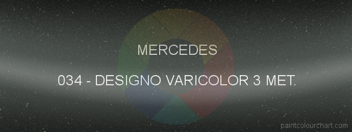 Mercedes paint 034 Designo Varicolor 3 Met.