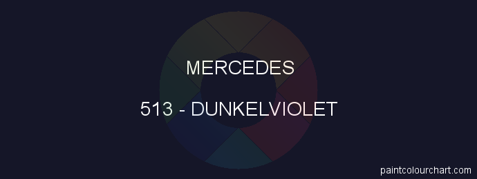 Mercedes paint 513 Dunkelviolet