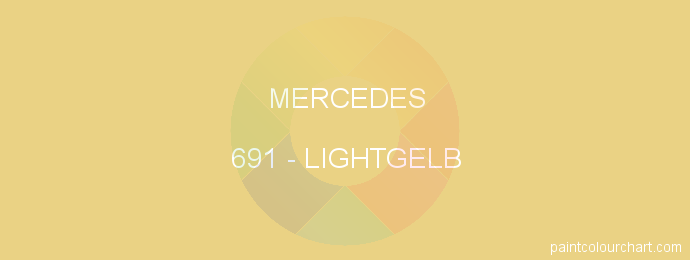 Mercedes paint 691 Lightgelb