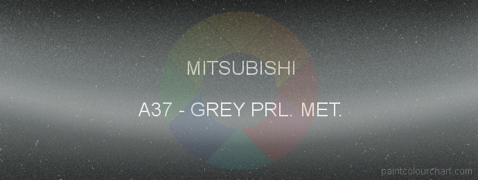 Mitsubishi paint A37 Grey Prl. Met.