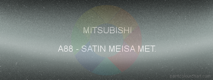 Mitsubishi paint A88 Satin Meisa Met.