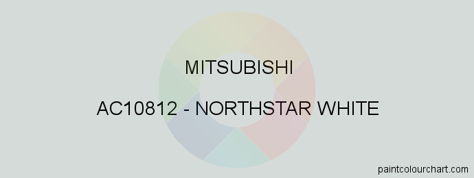 Mitsubishi paint AC10812 Northstar White