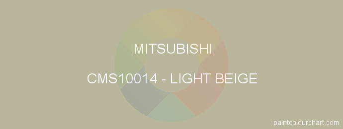 Mitsubishi paint CMS10014 Light Beige