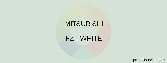 Mitsubishi paint FZ White