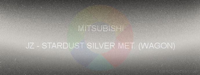 Mitsubishi paint JZ Stardust Silver Met. (wagon)