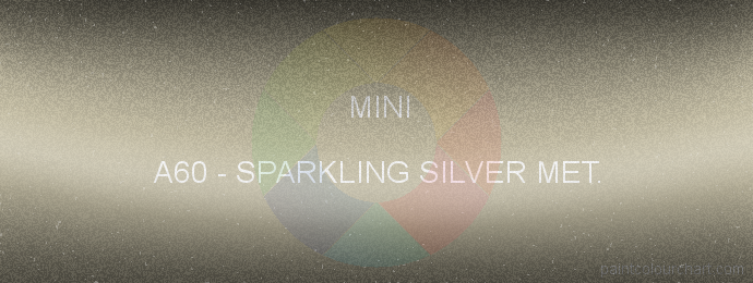 Mini paint A60 Sparkling Silver Met.