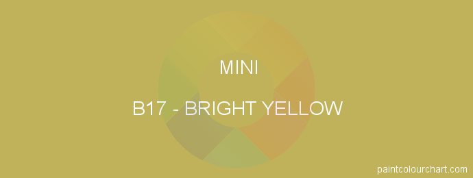 Mini paint B17 Bright Yellow