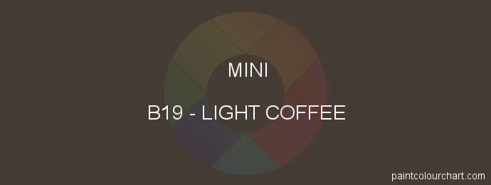 Mini paint B19 Light Coffee