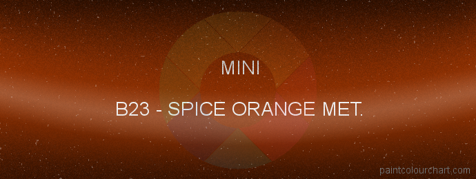 Mini paint B23 Spice Orange Met.