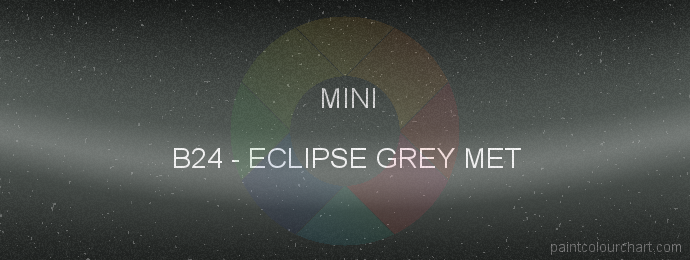 Mini paint B24 Eclipse Grey Met